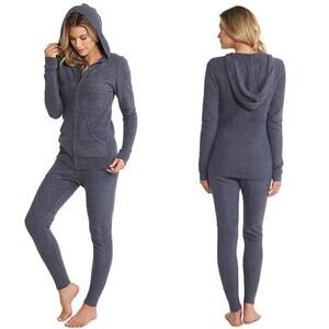 Barefoot Dreams Purple CozyChic Lite Hoodie